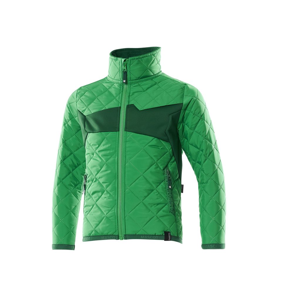 Mascot m. Climascot Accelerate Kinder Steppjacke – grasgrün/grün