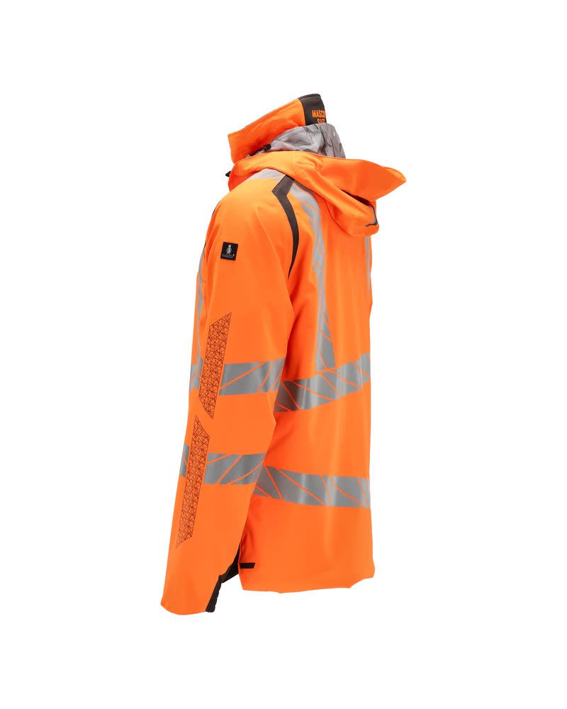 Mascot Accelerate Safe Warnschutz Regenjacke – orange/dunkelanthrazit