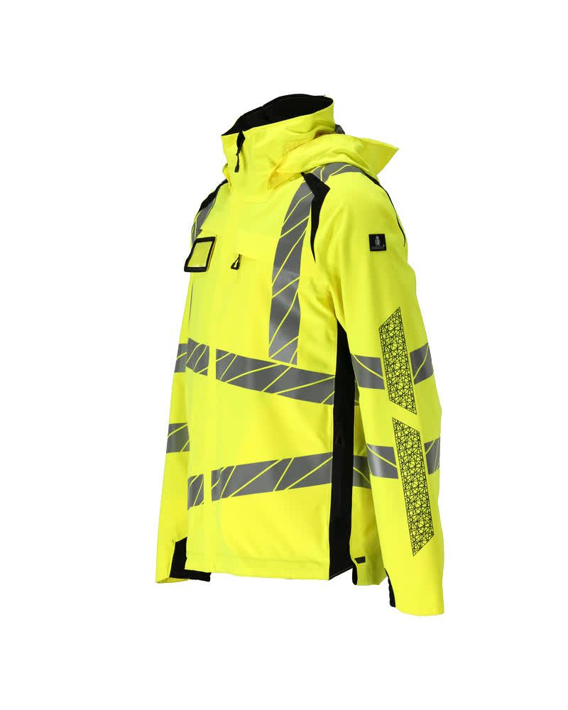Mascot Accelerate Safe Warnschutz Regenjacke – gelb/schwarz