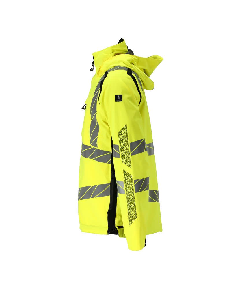 Mascot Accelerate Safe Warnschutz Regenjacke – gelb/schwarz