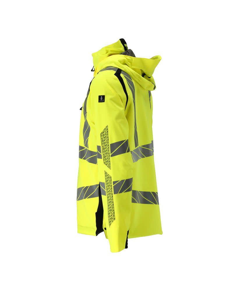Mascot Accelerate Safe Warnschutz Regenjacke – gelb/schwarz
