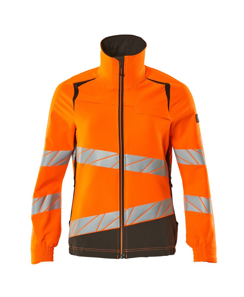 Mascot Damen Accelerate Safe Warn Stretchbundjacke – orange/dunkelanthrazit