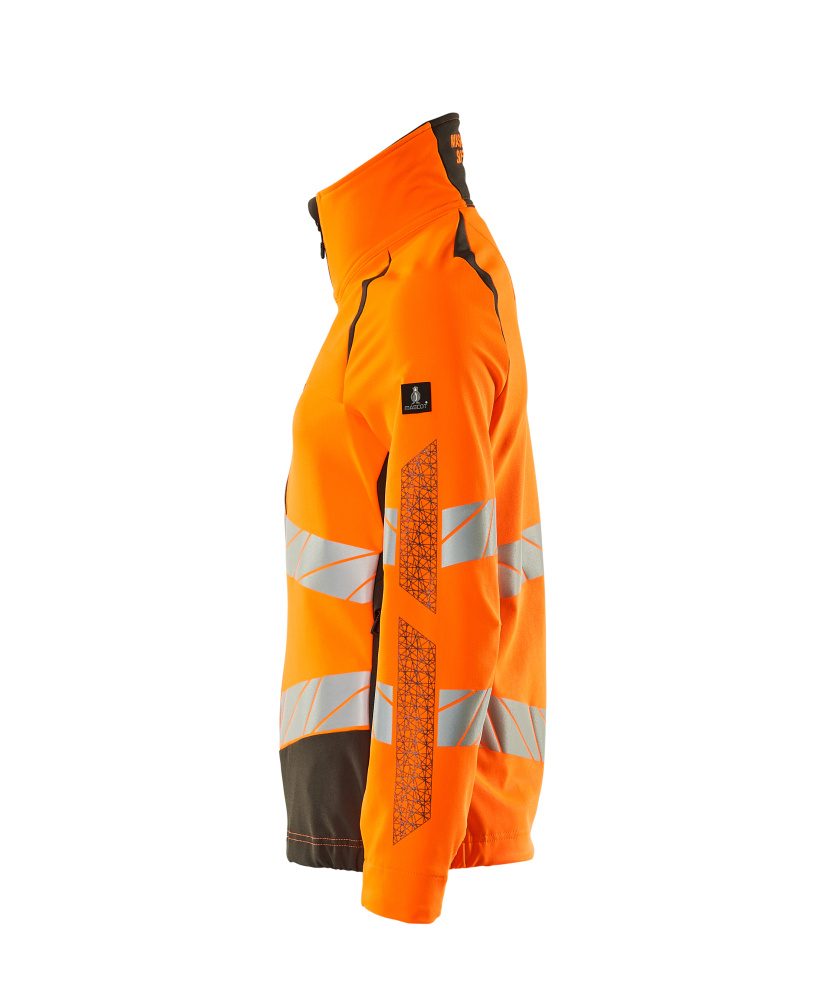 Mascot Damen Accelerate Safe Warn Stretchbundjacke – orange/dunkelanthrazit