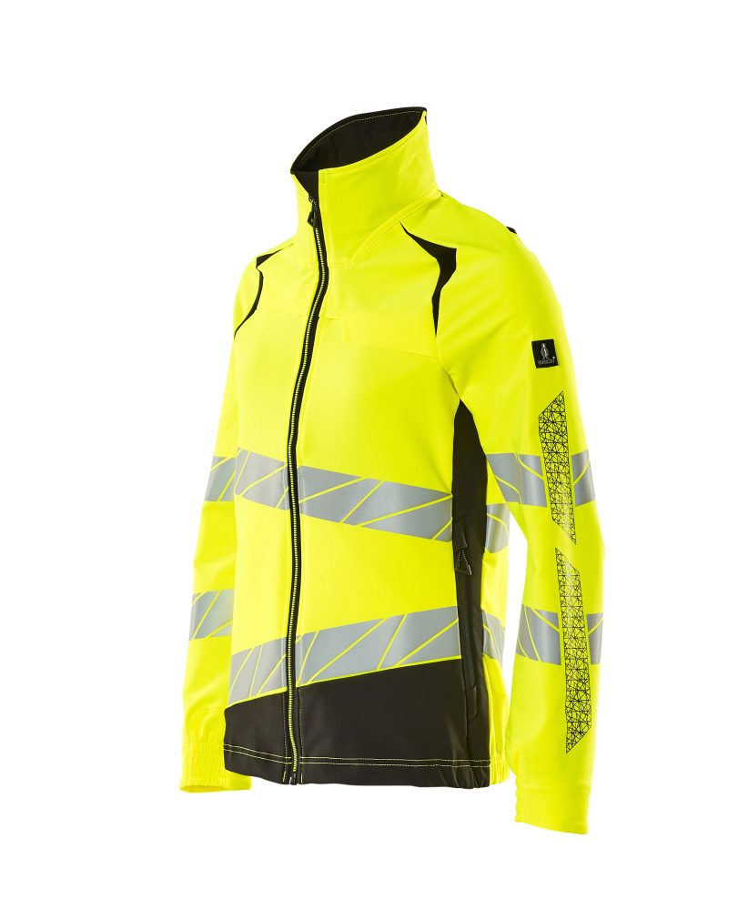 Mascot Damen Accelerate Safe Warn Stretchbundjacke – gelb/schwarz