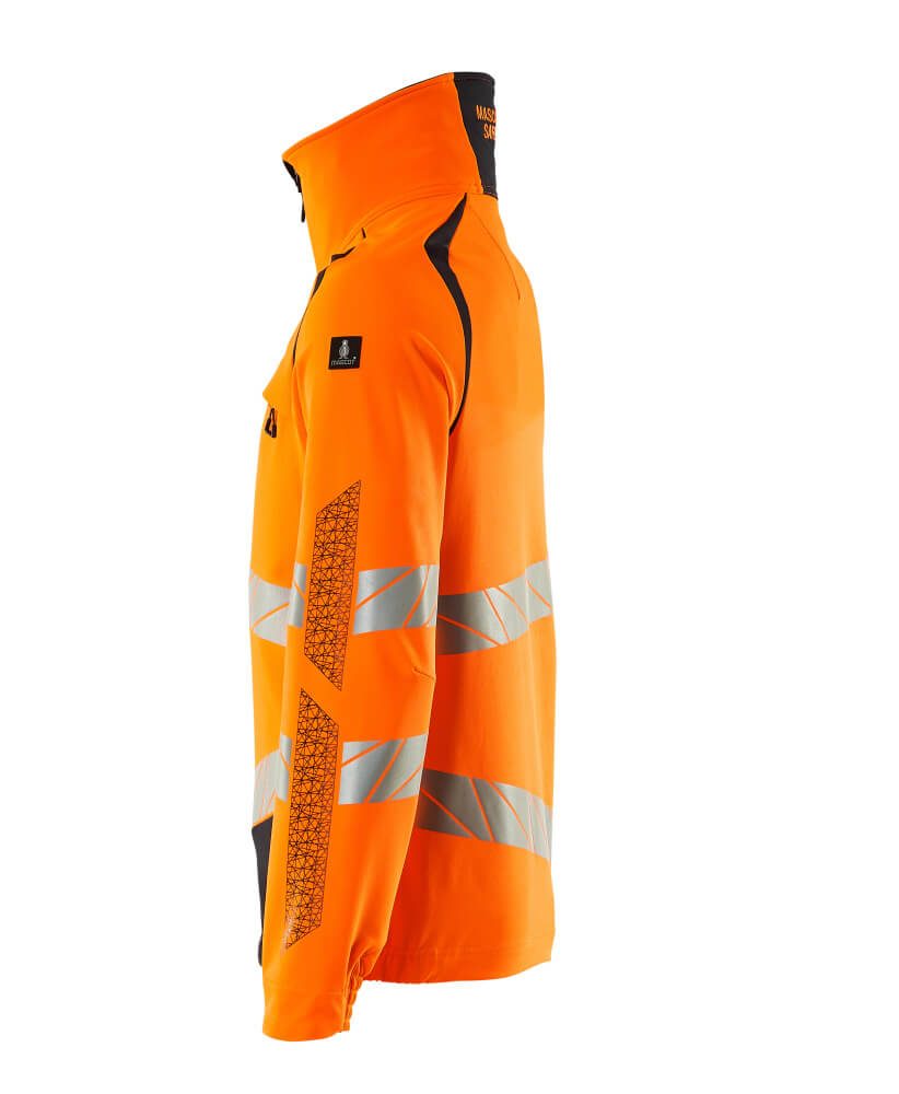 Mascot 19009 Warnschutz Stretch-Bundjacke – orange/schwarzblau