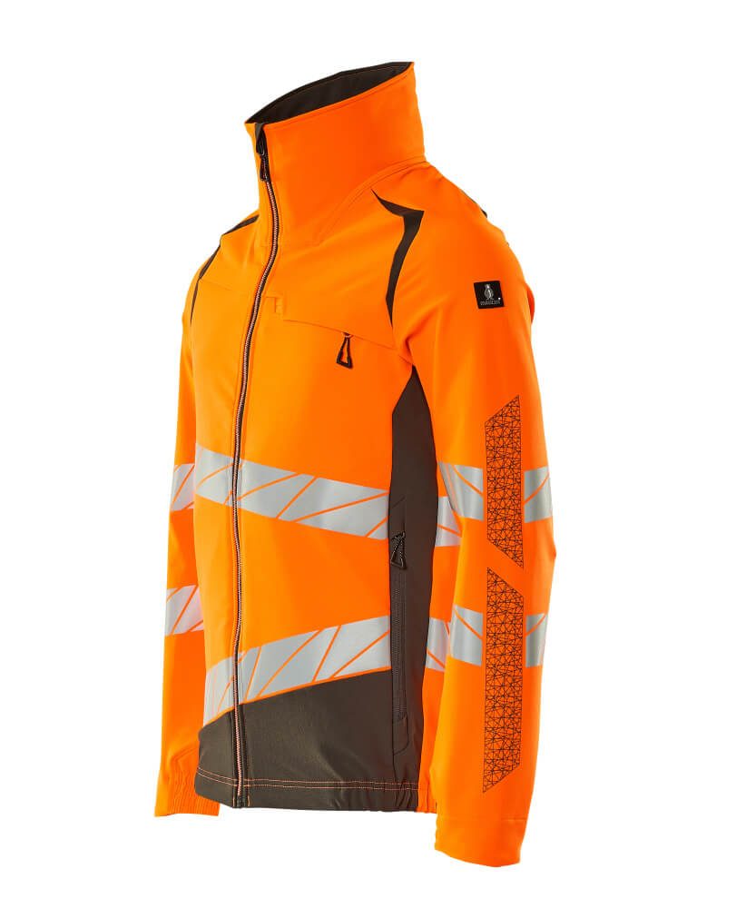 Mascot 19009 Warnschutz Stretch-Bundjacke – orange/dunkelanthrazit