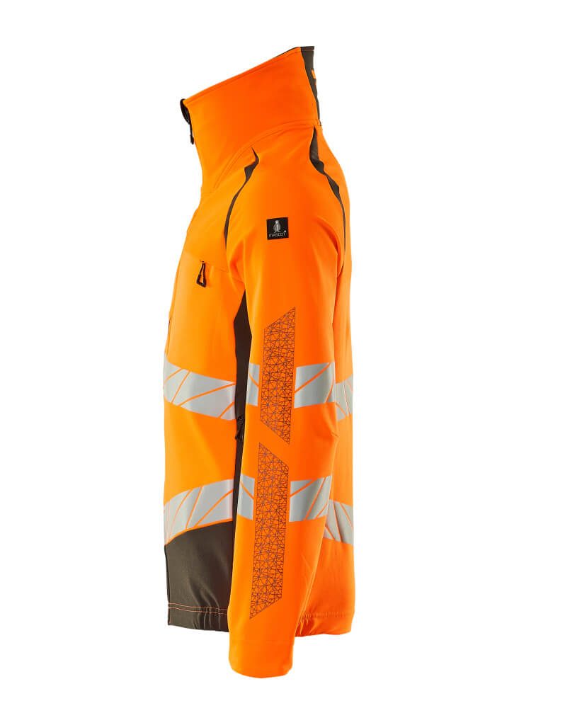 Mascot 19009 Warnschutz Stretch-Bundjacke – orange/dunkelanthrazit