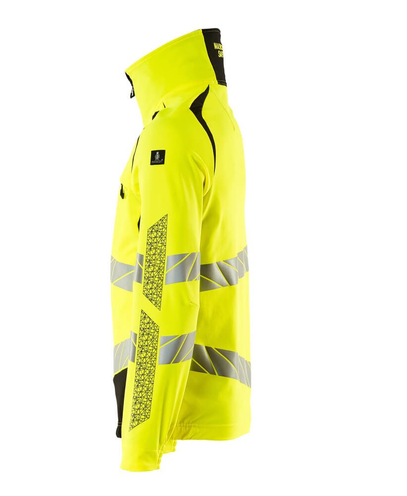 Mascot 19009 Warnschutz Stretch-Bundjacke – gelb/schwarz