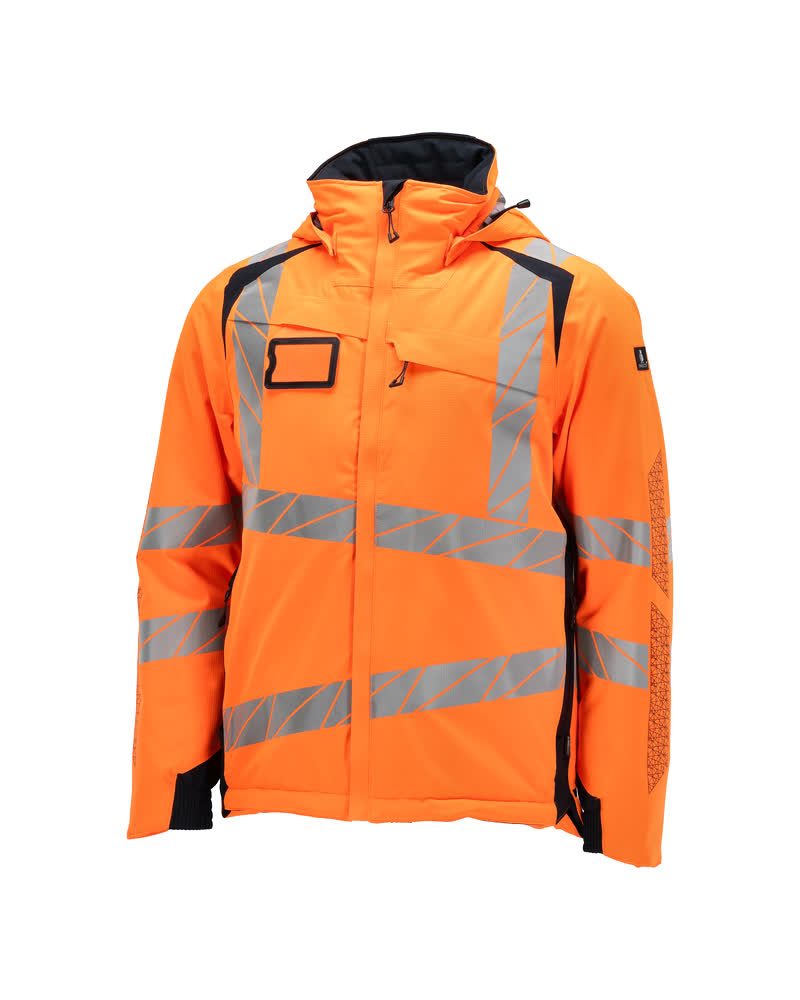Mascot Accelerate Safe Warnschutz Winterjacke – orange/schwarzblau