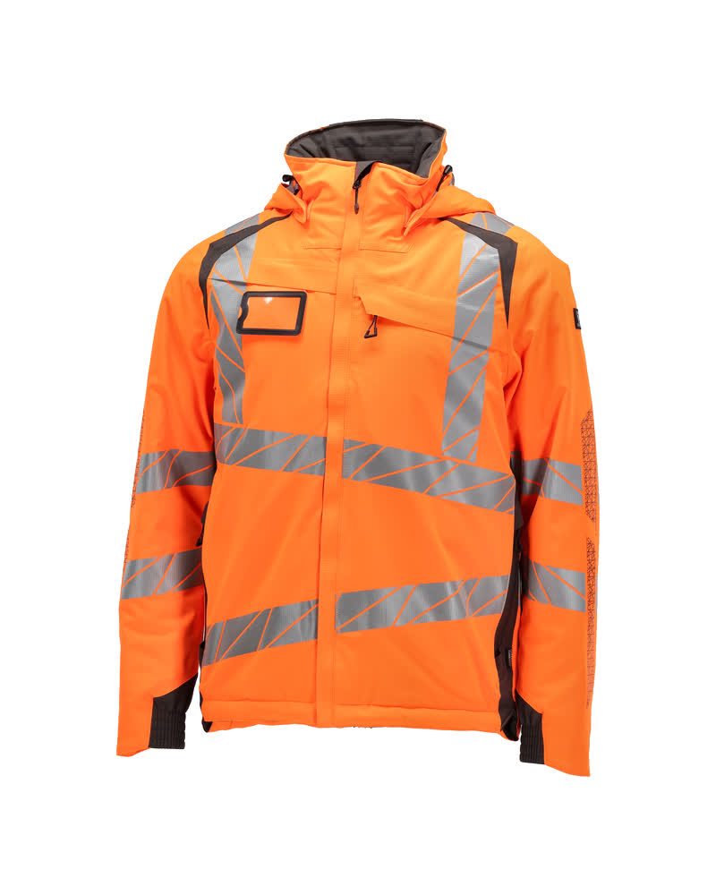 Mascot Accelerate Safe Warnschutz Winterjacke – orange/dunkelanthrazit