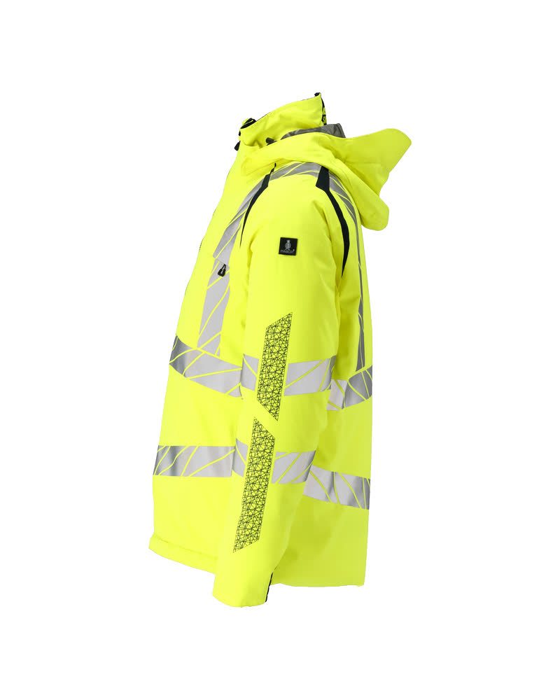 Mascot Accelerate Safe Warnschutz Winterjacke – gelb/schwarzblau