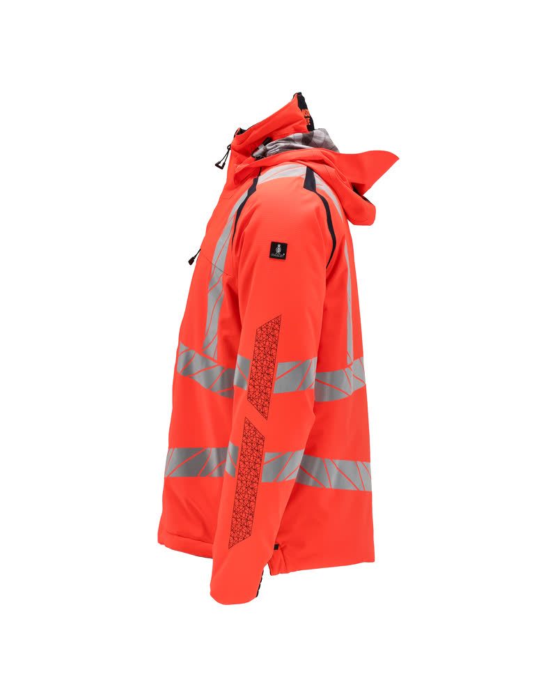 Mascot Accelerate Safe Warnschutz Winterjacke – rot/schwarzblau