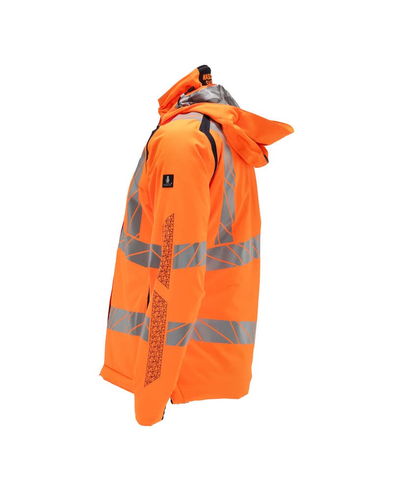 Mascot Damen Accelerate Safe Masco Warnschutz Winterjacke – orange/schwarzblau