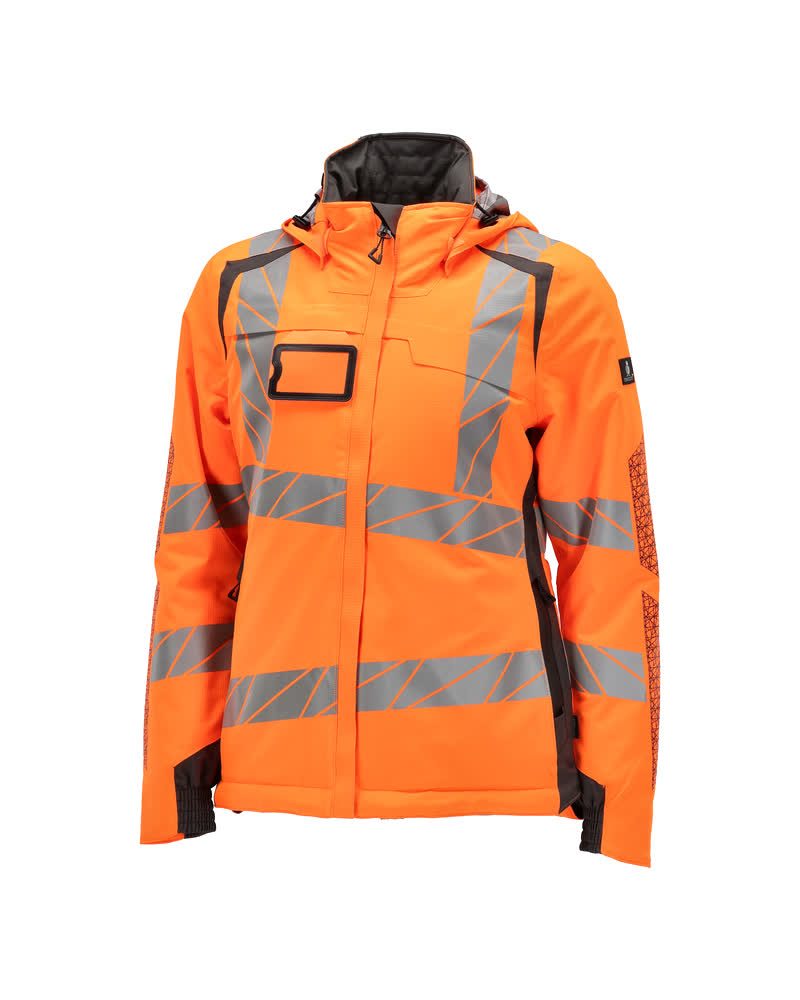Mascot Damen Accelerate Safe Masco Warnschutz Winterjacke – orange/dunkelanthrazit