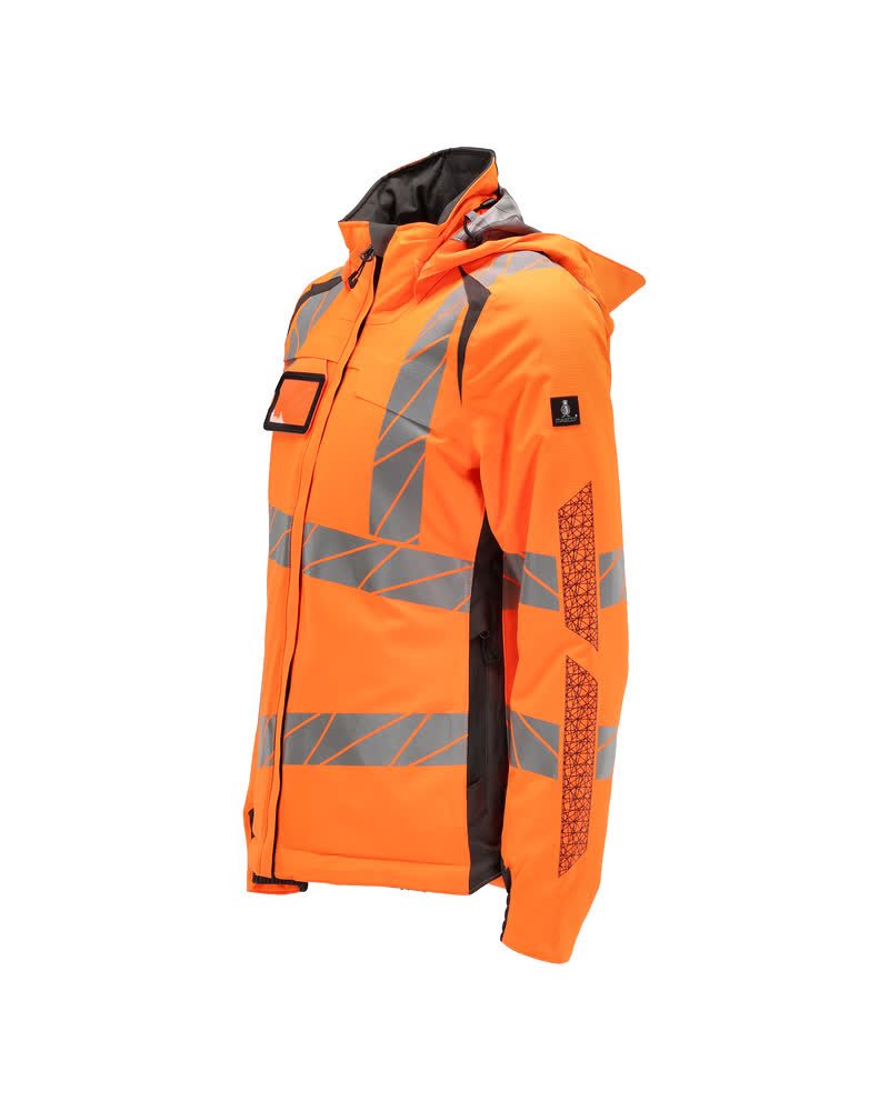 Mascot Damen Accelerate Safe Masco Warnschutz Winterjacke – orange/dunkelanthrazit
