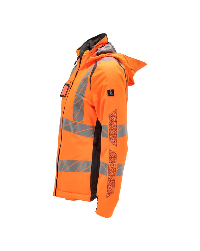 Mascot Damen Accelerate Safe Masco Warnschutz Winterjacke – orange/dunkelanthrazit