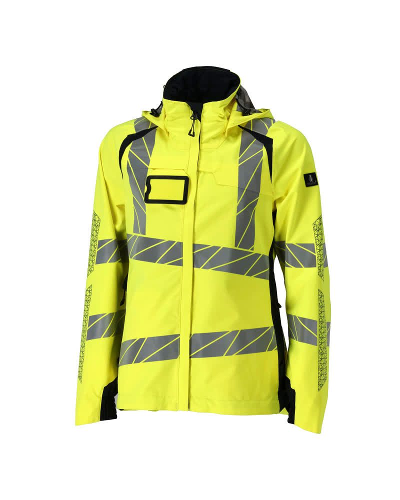 Mascot Damen Accelerate Safe Masco Warnschutz Winterjacke – gelb/schwarzblau
