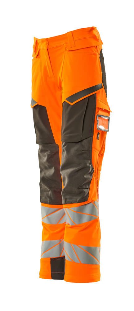 Mascot K2 Acceleratesafe Dame Warn Stretchbundhose – orange/dunkelanthrazit