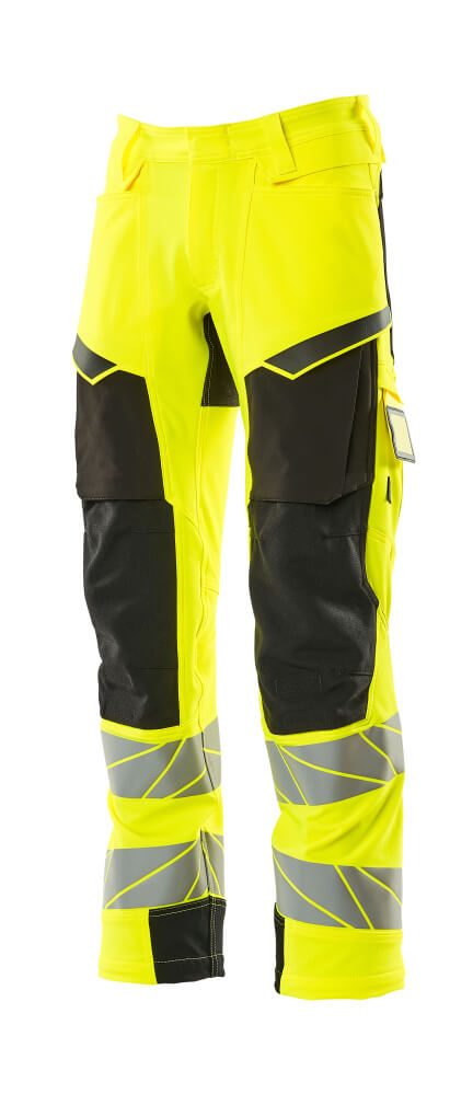Mascot Kl.2 Accelerate Safe Warn Stretchbundhose 19079-511 – gelb/schwarz