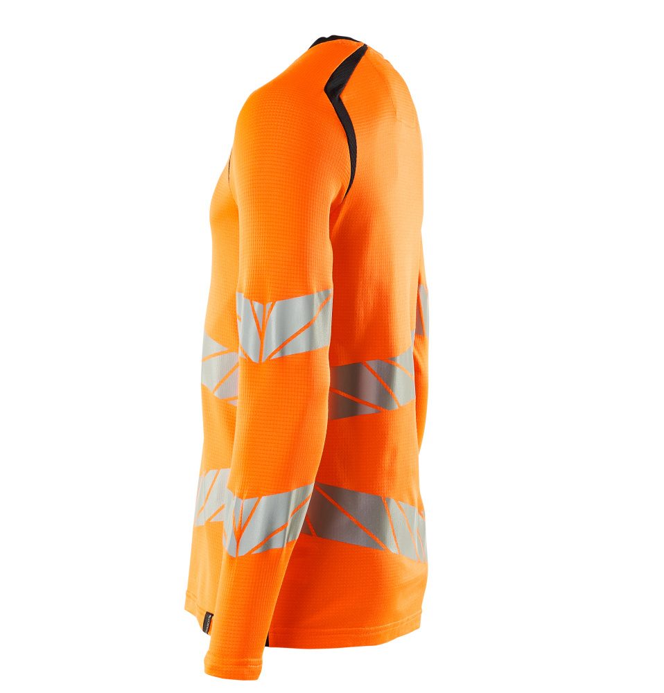 Mascot Accelerate Safe Warnschutz Langarmshirt – orange/schwarzblau