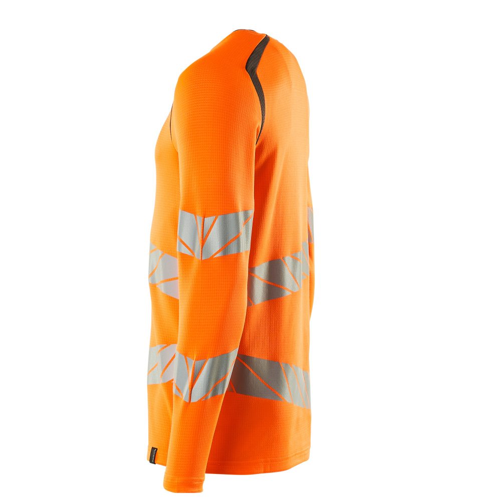 Mascot Accelerate Safe Warnschutz Langarmshirt – orange/dunkelanthrazit