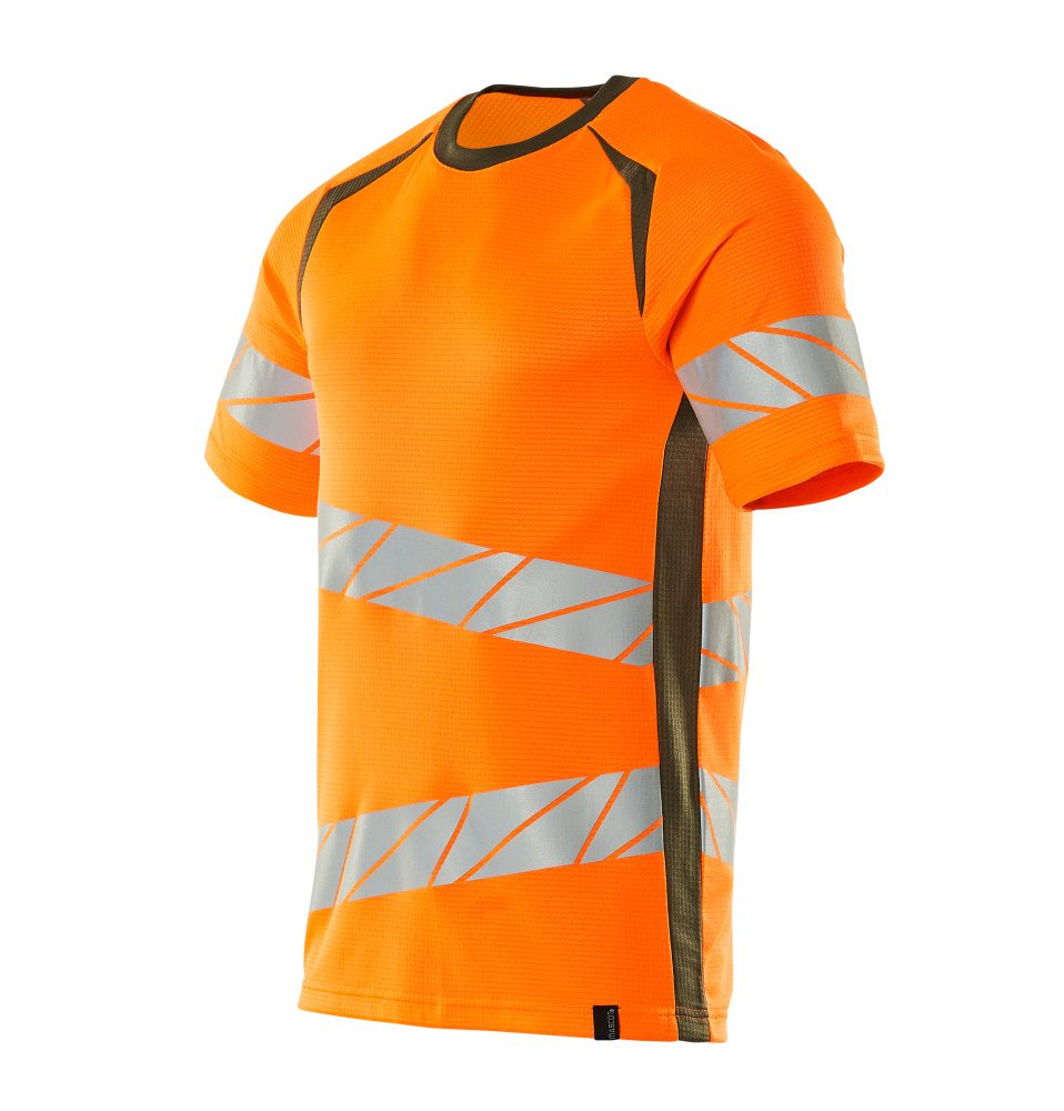 Mascot Accelerate Safe Warnschutz T-Shirt 19082-771 – orange/moosgrün