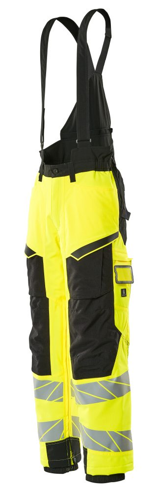 Mascot Accelerate Safe Warnschutz Winterhose – gelb/schwarz