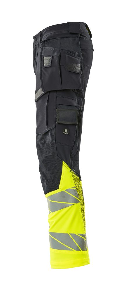 Mascot Accelerate Safe Warnschutz Bundhose Kl.1 19131-711 – schwarzblau/gelb