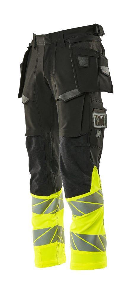 Mascot Accelerate Safe Warnschutz Bundhose Kl.1 19131-711 – schwarz/gelb