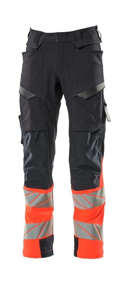 Mascot Accelerate Safe Warnschutz Bundhose Kl.1 19179-511 – schwarzblau/rot