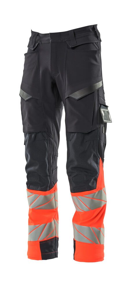 Mascot Accelerate Safe Warnschutz Bundhose Kl.1 19179-511 – schwarzblau/rot