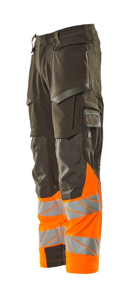 Mascot Accelerate Safe Warnschutz Bundhose Kl.1 19179-511 – dunkelanthrazit/orange