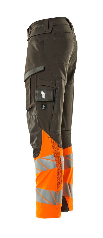 Mascot Accelerate Safe Warnschutz Bundhose Kl.1 19179-511 – dunkelanthrazit/orange