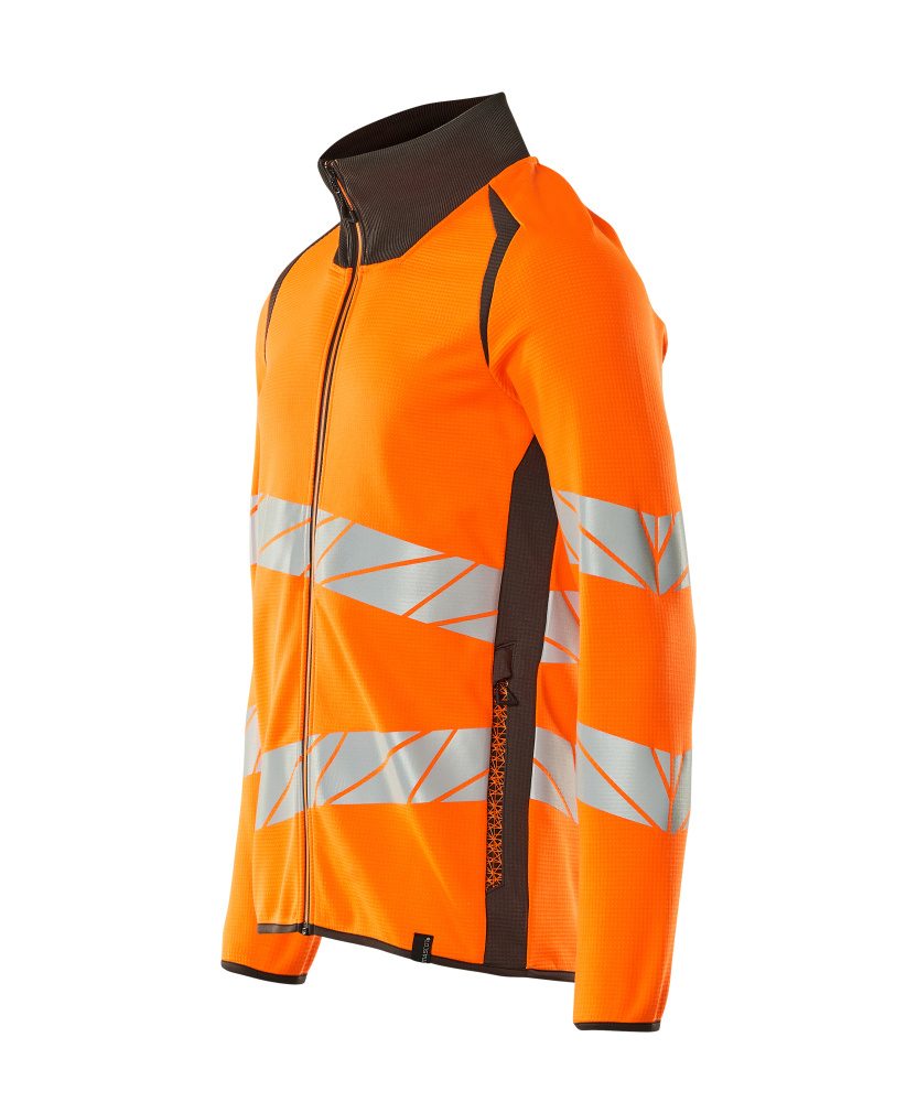 Mascot Accelerate Safe Warnschutz Sweatjacke – orange/dunkelanthrazit