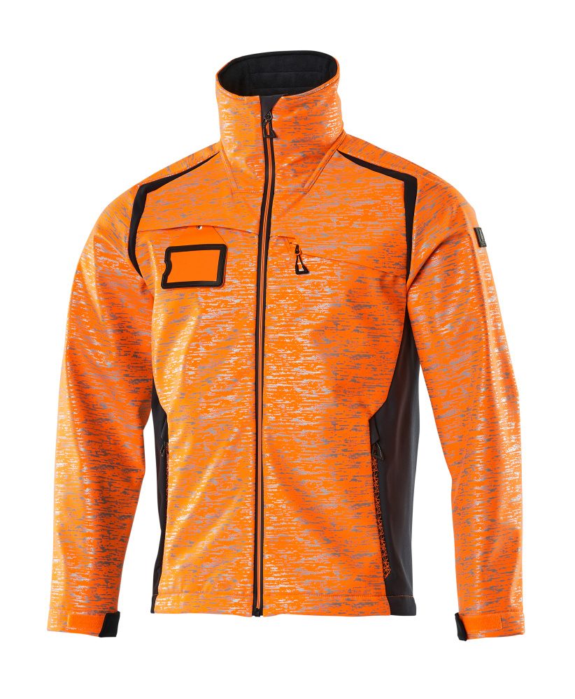 Mascot Accelerate Safe Softshelljacke – orange/schwarzblau