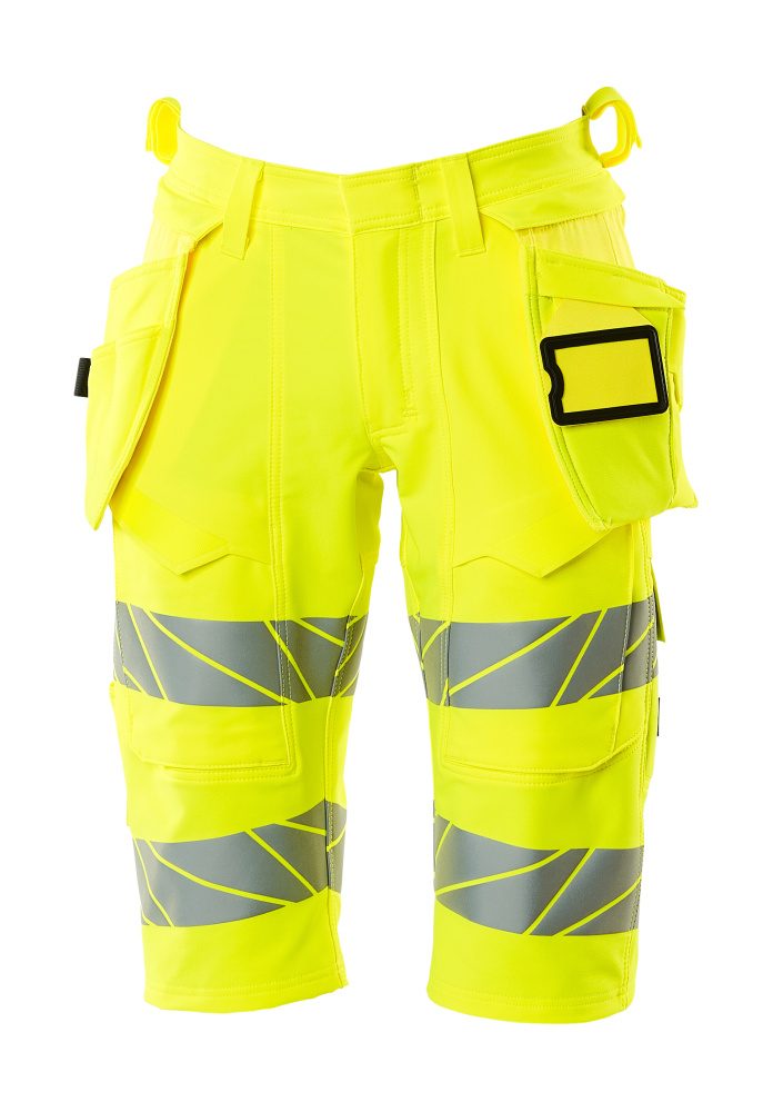 Mascot Accelerate Safe Warn-Handwerkershorts – gelb