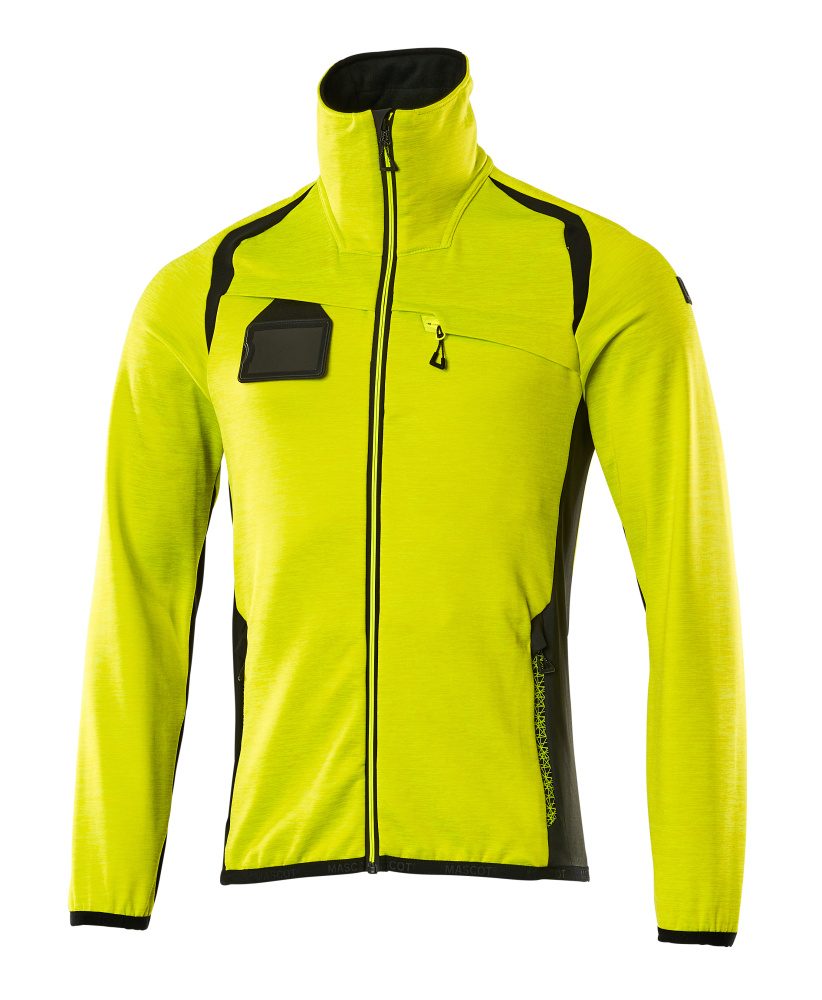 Mascot Accelerate Safe Fleecejacke – gelb/schwarz