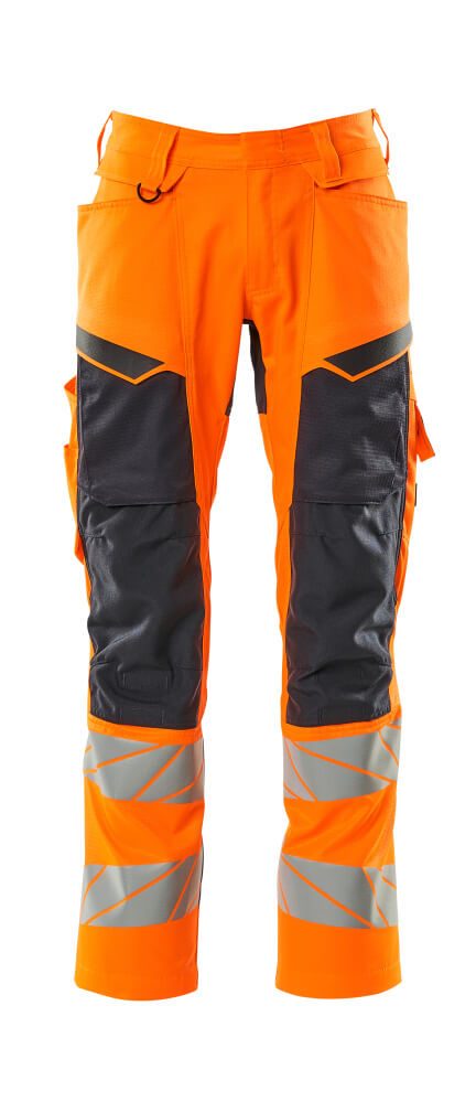 Mascot Accelerate Safe Warnschutz Overall – orange/schwarzblau