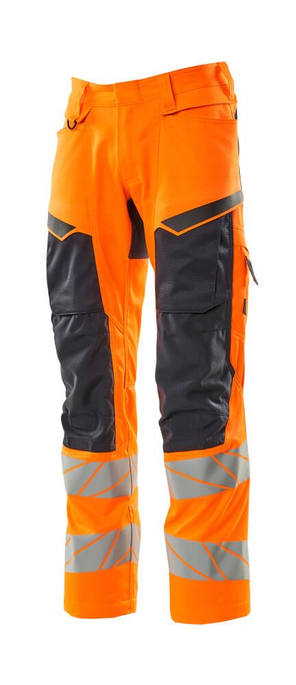 Mascot Accelerate Safe Warnschutz Overall – orange/schwarzblau