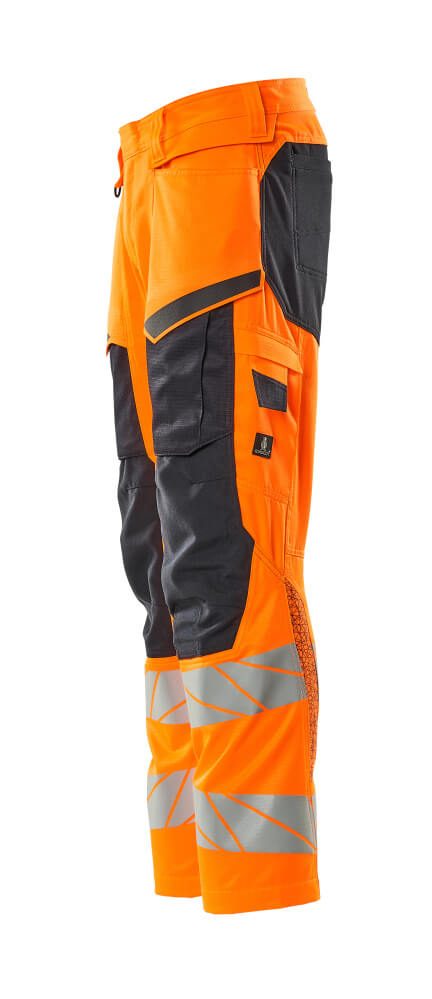 Mascot Accelerate Safe Warnschutz Overall – orange/schwarzblau