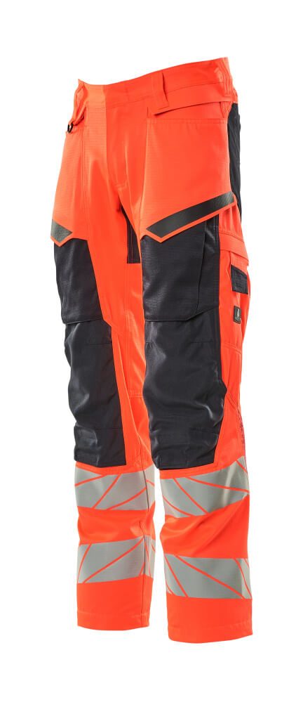 Mascot Accelerate Safe Warnschutz Overall – rot/schwarzblau