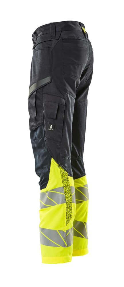 Mascot Accelerate Safe Warnschutz Bundhose Kl.1 19679-236 – schwarzblau/gelb