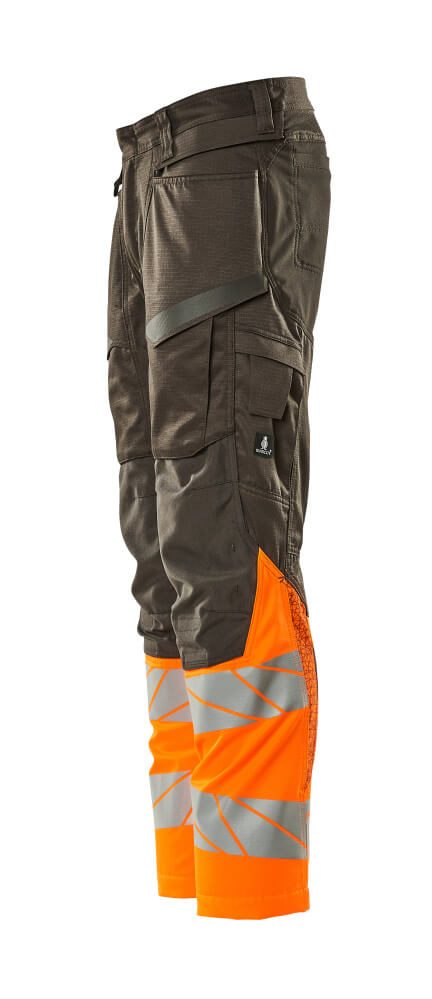 Mascot Accelerate Safe Warnschutz Bundhose Kl.1 19679-236 – dunkelanthrazit/orange