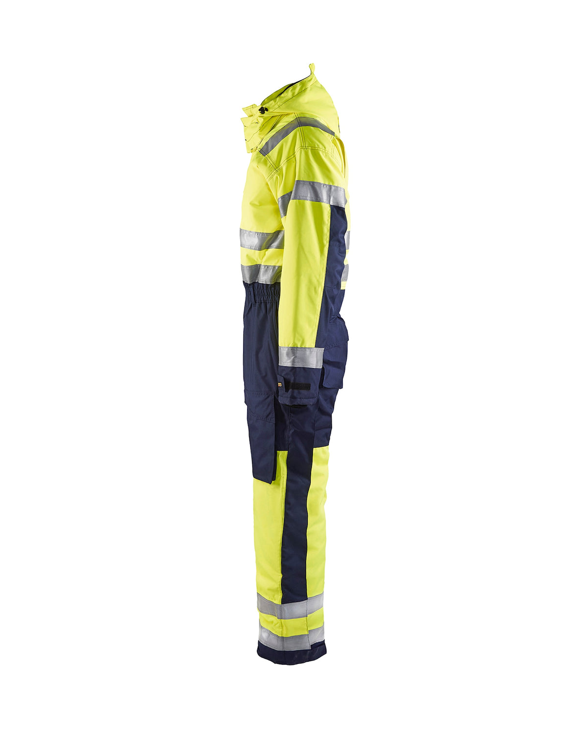 Blåkläder 6763 Warnschutz Winteroverall – gelb/marine