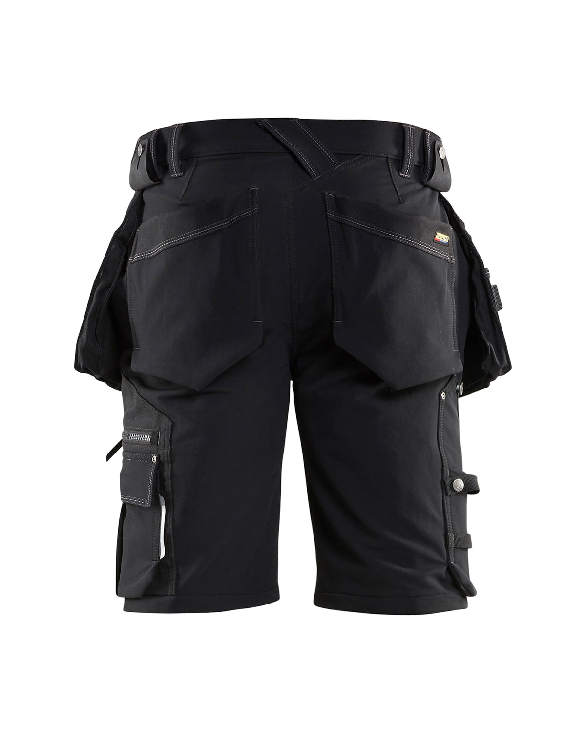 Blåkläder 1988 X1900 Stretch Handwerker-Shorts – schwarz