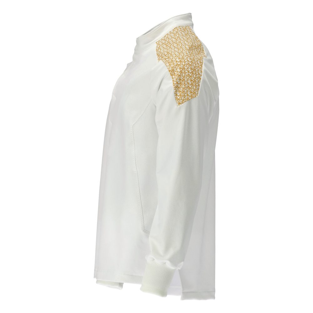 Mascot 20052-511 Food&Care Stretch Schlupfjacke – weiß/currygelb