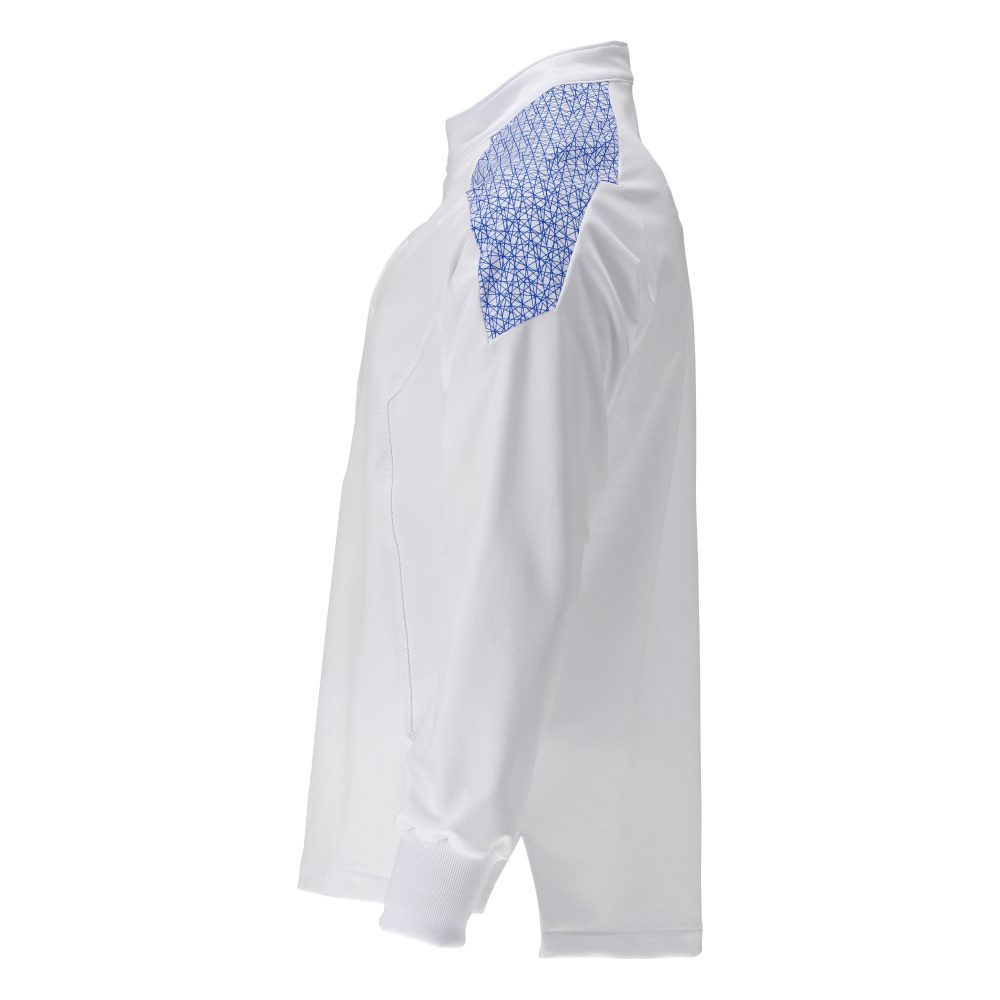 Mascot 20052-511 Food&Care Stretch Schlupfjacke – weiß/azurblau