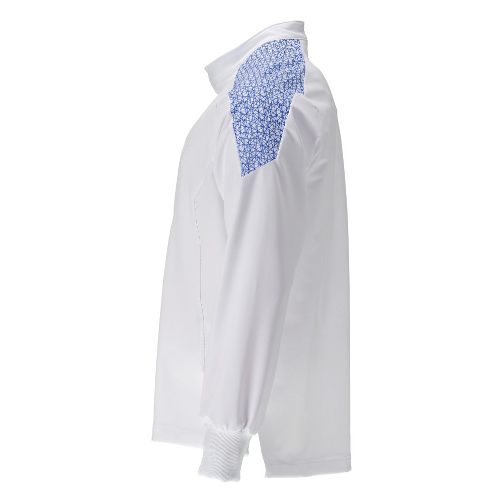 Mascot 20054-511 Food & Care Stretch Bundjacke – weiß/azurblau
