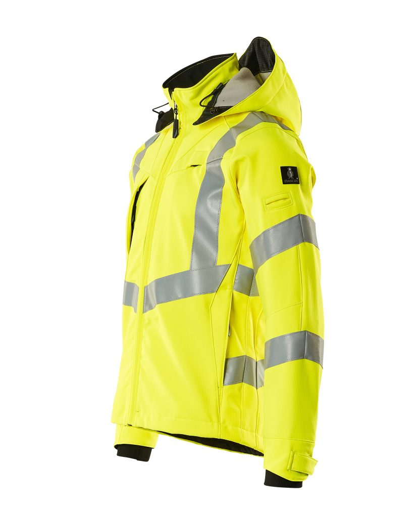 Mascot Blacklpool Safe einfarb Warn Softshelljacke – gelb