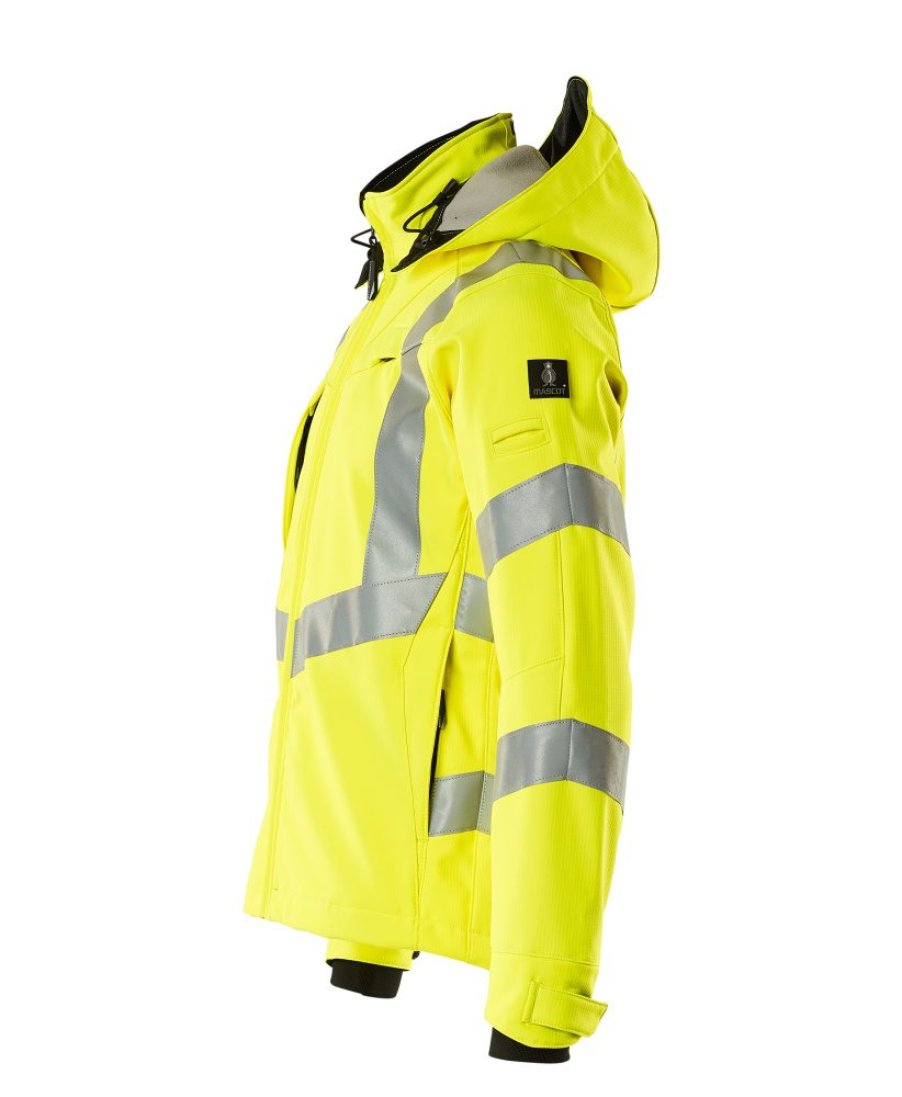 Mascot Blacklpool Safe einfarb Warn Softshelljacke – gelb